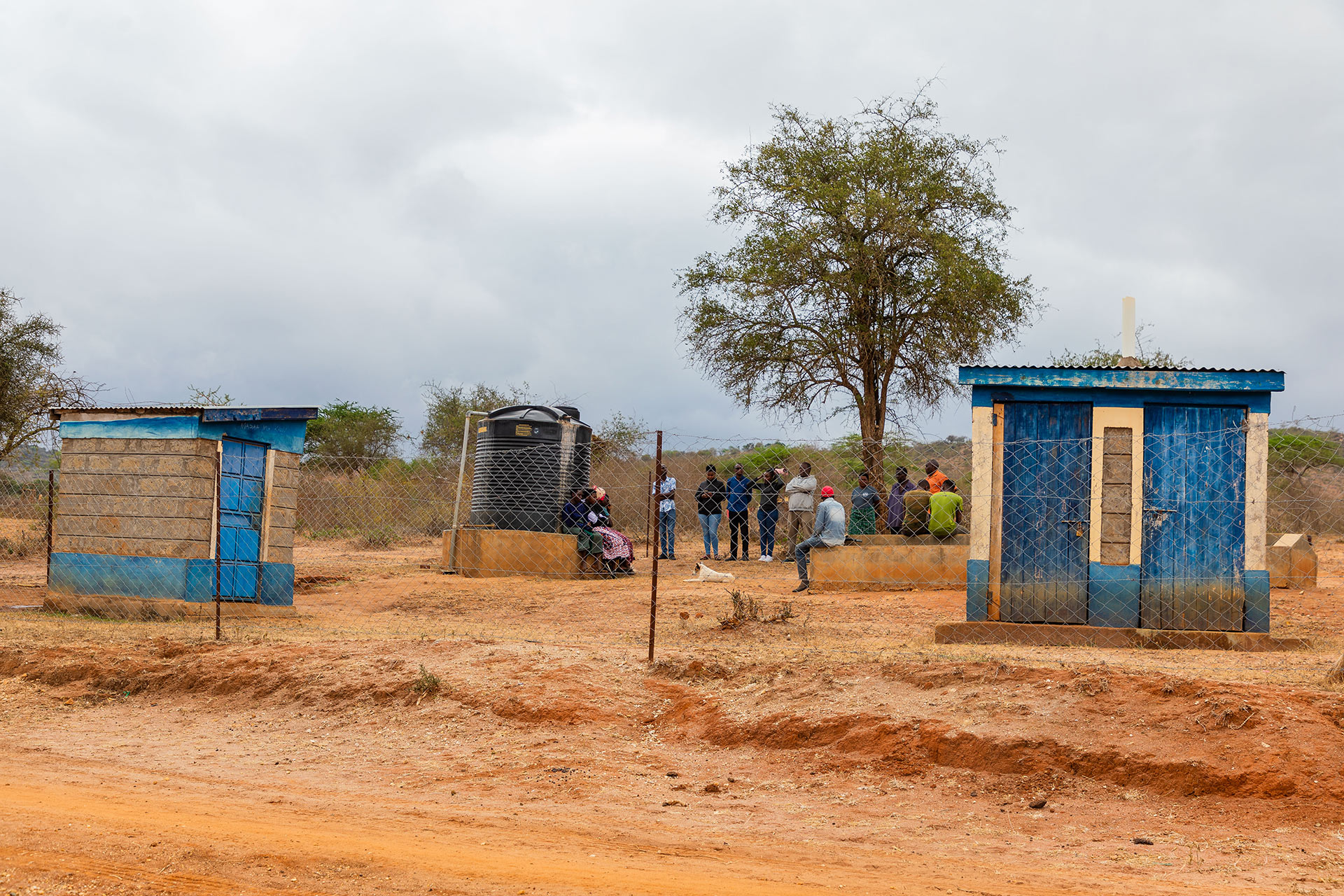 Kwekuyu water distribution point, Kitui County