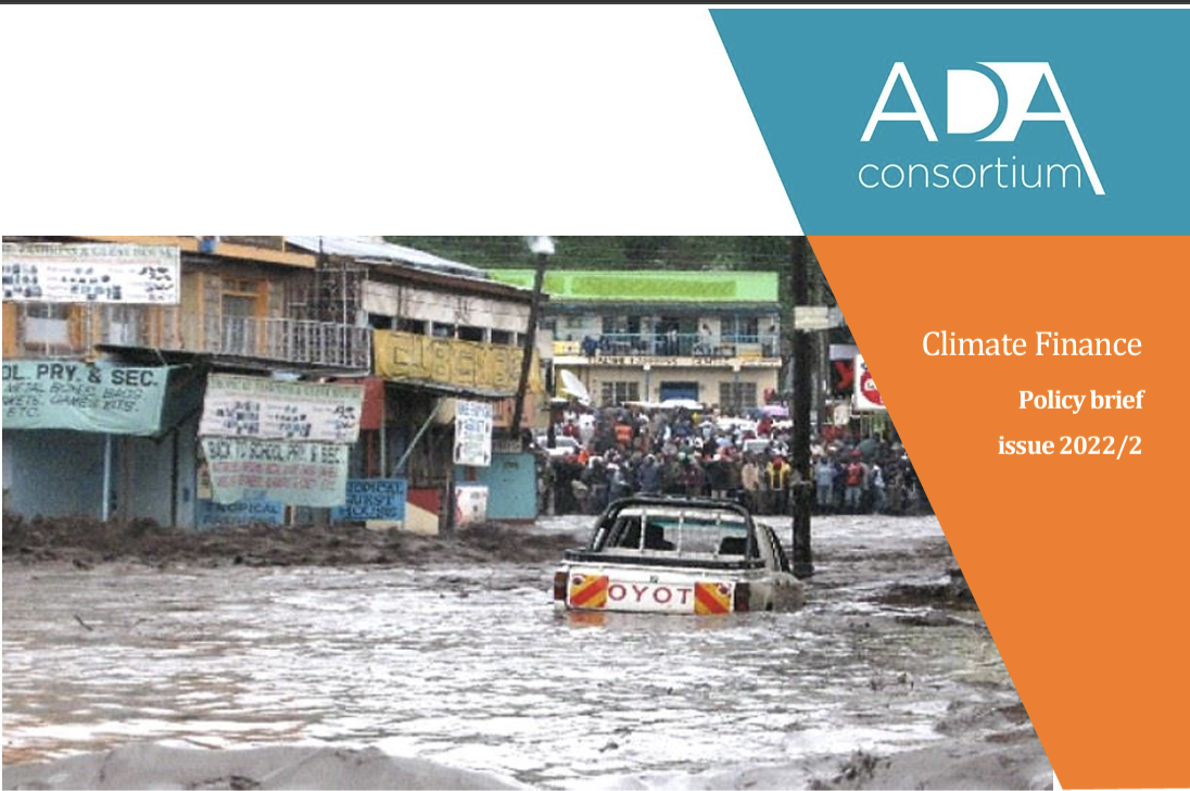 Contextualizing Devolved Climate Finance in Urban areas
