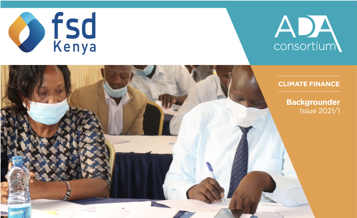 Deepening County Climate Change Fund Mechanism