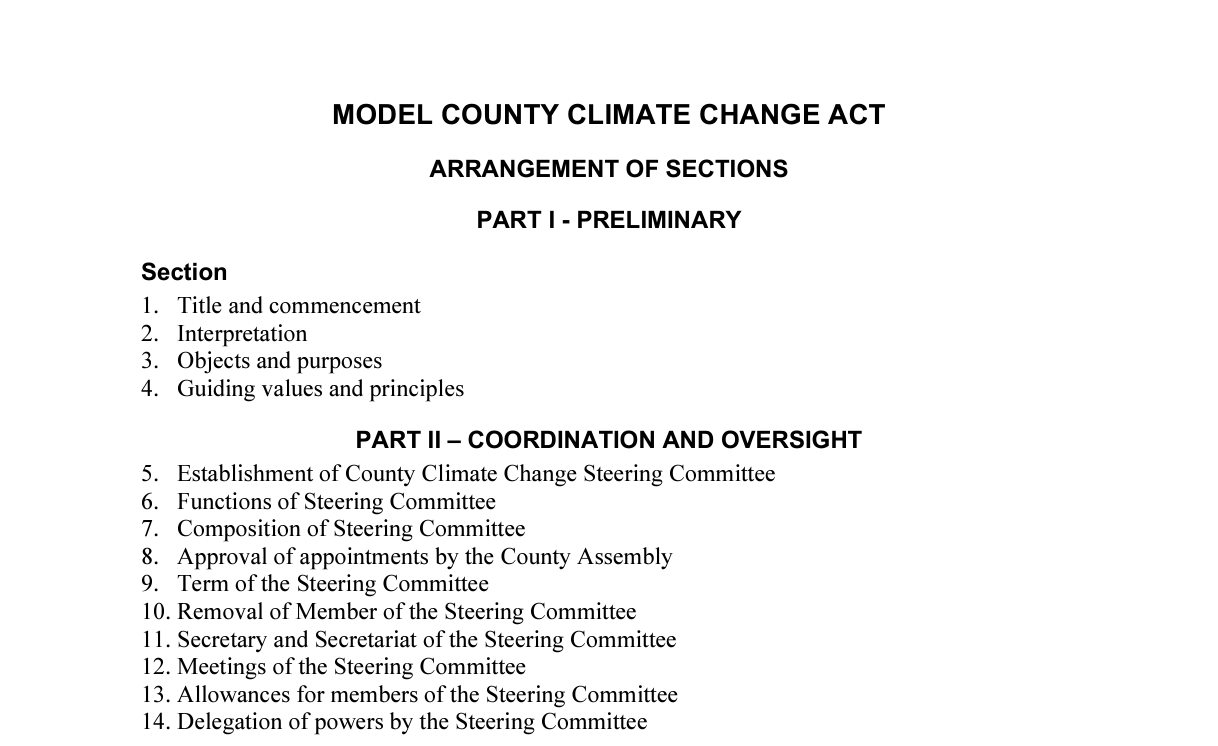Model CCCF Act